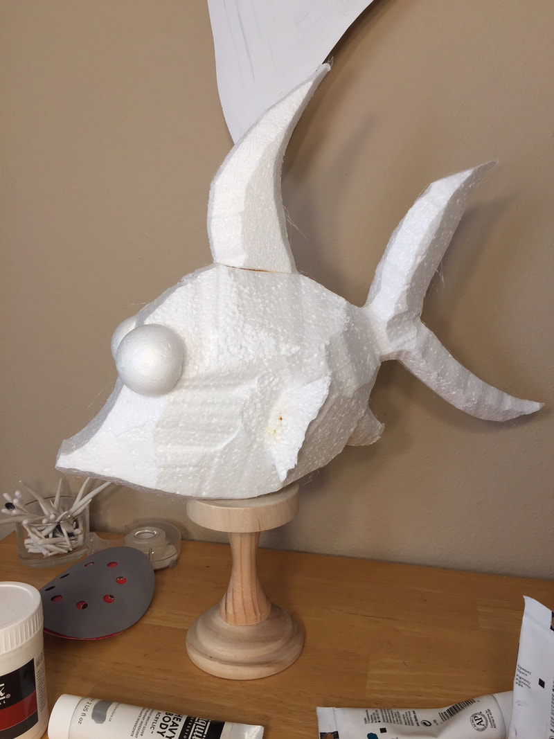 foam fish shape